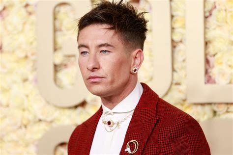 barry keoghan red carpet dress.